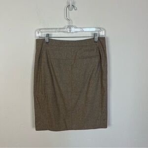 The Kooples Tan Wool Blend Skirt